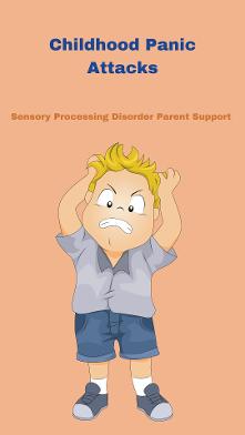 child with sensory processing disorder having a panic attack feeling anxious Panic Disorders in Children: Do you Know the Signs? 