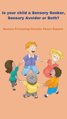 children sensory avoiders and sensory seekers playing game in a a circle Is your child a Sensory Seeker, Sensory Avoider or Both? 