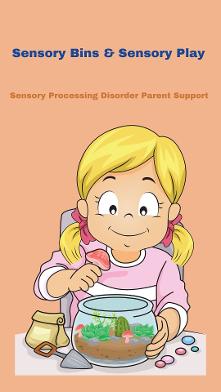sensory processing disorder child sensory bin sensory play Sensory Bins & Sensory Play  