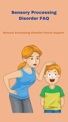 sensory mom standing by her sensory child Sensory Processing Disorder FAQ