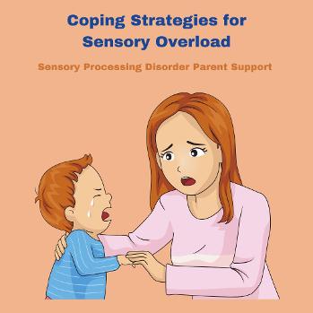 child crying with sensory overload having a sensory meltdown Coping Strategies for Sensory Overload 