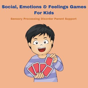 sensory child playing games cards Social, Emotions & Feelings Games For Kids