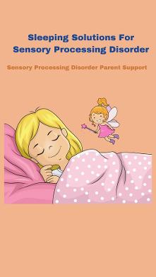 child with sensory processing disorder sleeping in bed Sleeping Solutions For Children with Sensory Processing Disorder (SPD) & Autism  